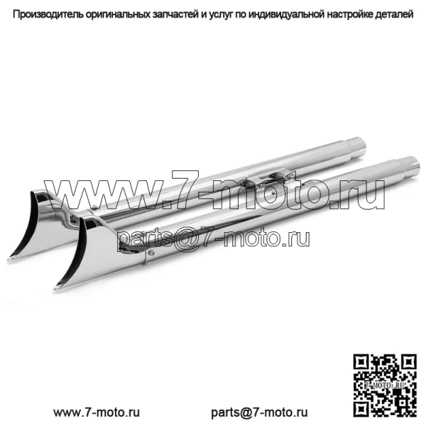 36 "39" 42" Глушитель выхлопа Fishtail для мотоцикла Harley - Image 5