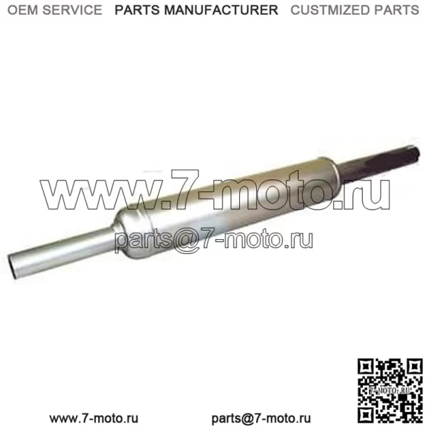 81717571 Вертикальный глушитель с круглым корпусом 6305 Подходит для тракторов Fiat 900 1000 715