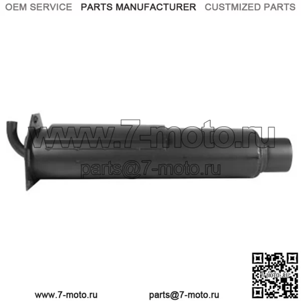 Глушитель A181372 подходит для тракторов-харвестеров Case-IH моделей 3294, 3394, 3594