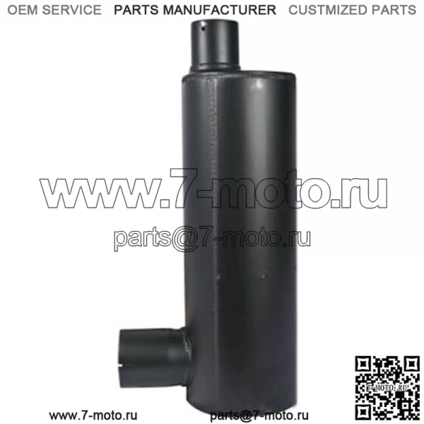 AH87288 Новый черный глушитель подходит для комбайна John Deere 6620 7700 7720