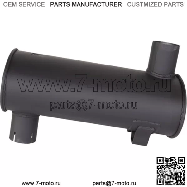 Подходит для Caterpillar, подходит для CAT 416B, 416C, 426B, 436B, глушителя выхлопа экскаватора-погрузчика