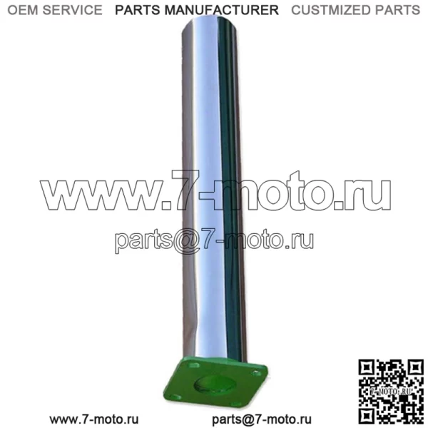 Хромированный комплект глушителя R3591 подходит для John Deere B 50 520 530