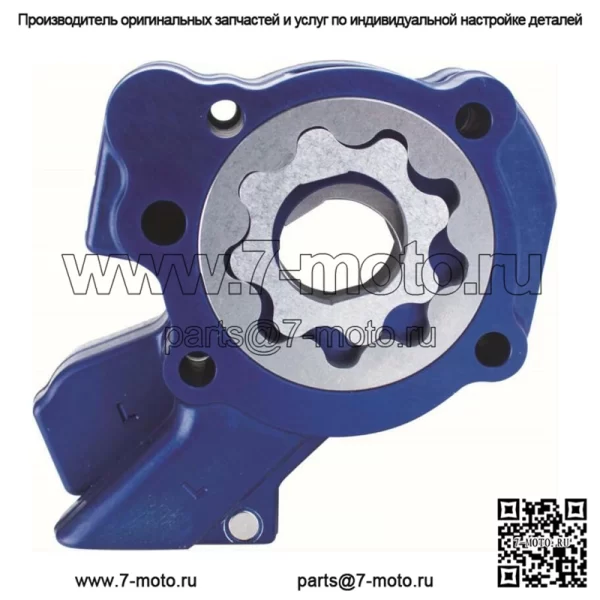 Масляный насос Cycle TC3 Hi-Flow 07-17 Harley Softail Dyna Touring Twin Cam (Для: Harley-Davidson)