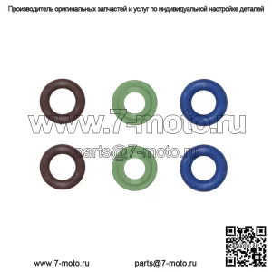 Комплект уплотнений форсунки для Polaris Snow заменяет OEM № 1500198, 5412891 и 5436287.