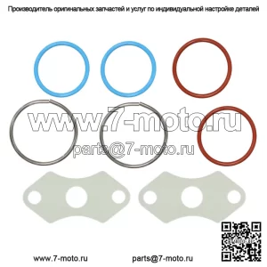 Комплект уплотнений форсунки Ski-Doo подходит ко многим моделям 800 2011-2019 гг. и 600 ETEC 2009-2020 гг.