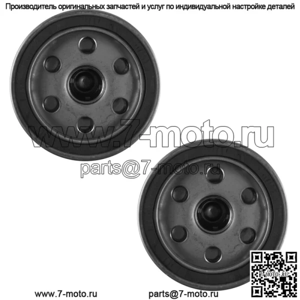 Масляный фильтр в упаковке из 2 штук для BMW R1150RT R-1150RT R1150R Rockster Edition 80 1150 01-06 - Image 4