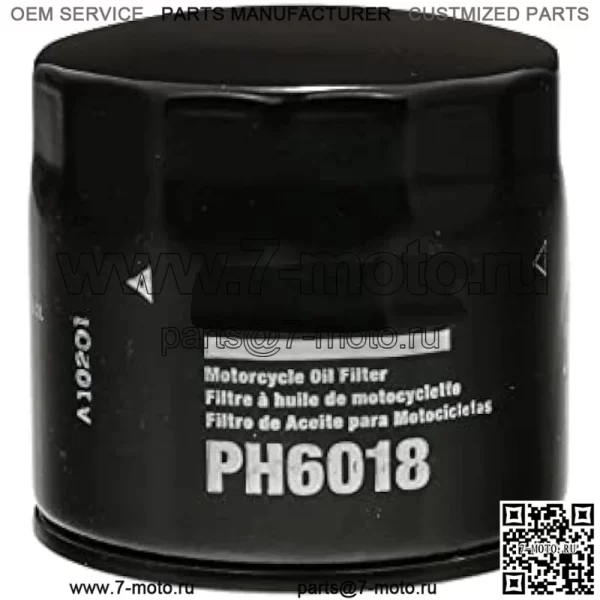 Сменный масляный фильтр для мотоциклов Extra Guard PH6018, подходит для некоторых моделей Aprilia, Artic Cat, Kymco и Suzuki - Image 2