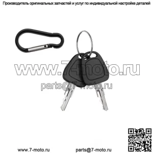 Ключ зажигания для гольф-кара из 2 предметов для медалиста EZGO TXT RXV 1982-up G&E 17063-G1