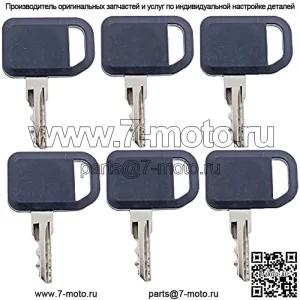 6 шт. ключи зажигания AM131841 для Bobcat Gehl John Deere Gator косилка трактор 300 400 GT GX LX серии 130 160 165 4X2 6X4 L172 L186