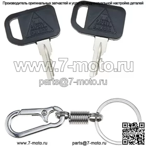 2 ключа зажигания AM131841 TCA24616 131841 с брелоком для John Deere 300 400 GT GX LX серии 130 160 165 Gator 2020A 2030A 850D 855D 4X2 6X4 622 600 1800 2020