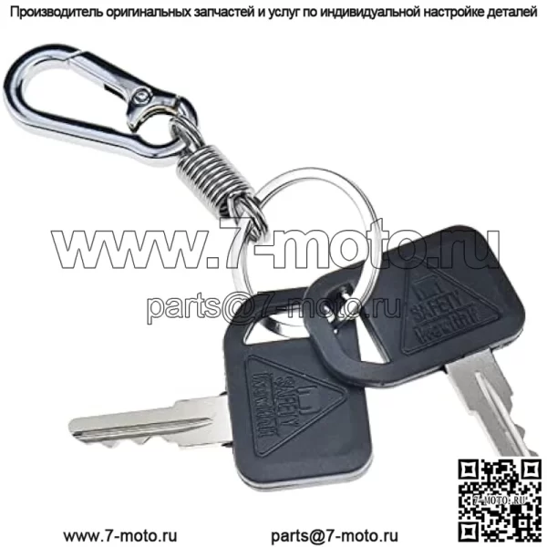 2 ключа зажигания AM131841 TCA24616 131841 с брелоком для John Deere 300 400 GT GX LX серии 130 160 165 Gator 2020A 2030A 850D 855D 4X2 6X4 622 600 1800 2020 - Image 3