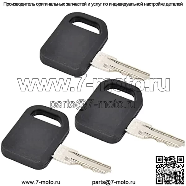 3 шт. AM131841 ключи зажигания 131841 AM101600 совместимы с John Deere Gator CS/CX/HPX 4X2 4X4 6X4 300 400 X400 X500 GX GT LX серии 130 160 165 240 245 - Image 2