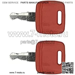 2X RE43492 Ключ зажигания для John Deere 3120 3203 3320 3520 3720 4105 4120 4210
