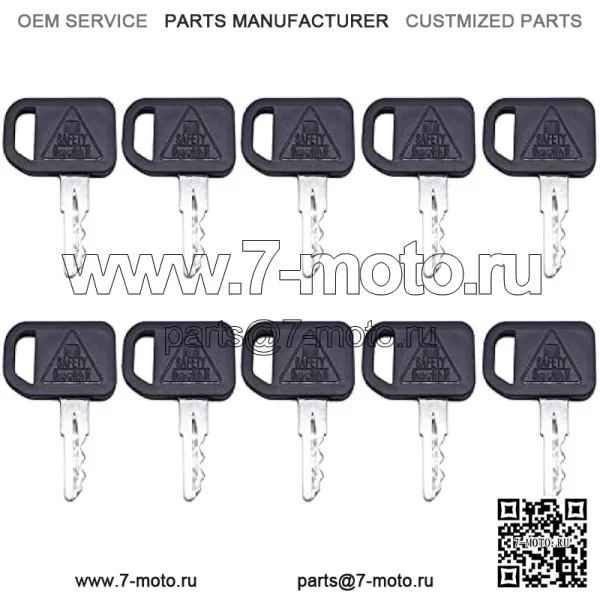 10 шт. ключи зажигания AM131841 для John Deere 300 400 GT GX LX серии 130 160 165 Gator 4X2 6X4 Gator Key - Image 2