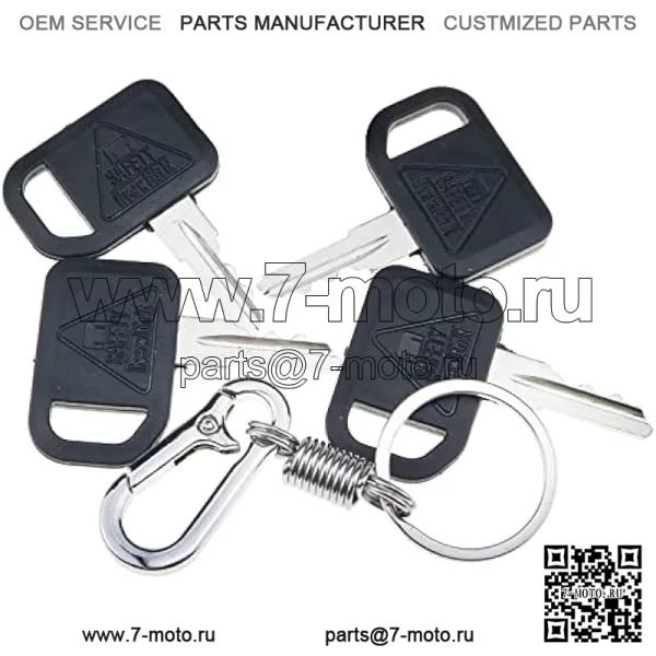 4X ключа зажигания AM131841 TCA24616 131841 для John Deere 300 400 GT GX LX серии 130 160 165 Gator 2020A 2030A 850D 855D 4X2 6X4 622 600 1800 2020 - Image 3