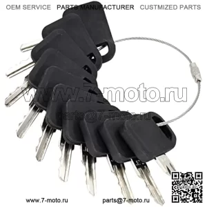 AM131841 10 шт. ключи зажигания AM102439 AM101600 M73153 Совместимы с трактором-косилкой John Deere Gator LX172 LX173 LX176 LX178 X465 X475 X485 X495 X479 X575 X585 X595 M76975 TCA24616
