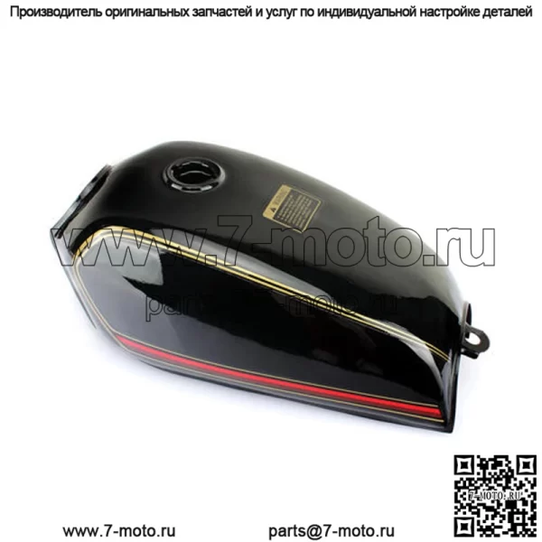 Окрашенный на заказ газовый топливный бак для мотоцикла - Image 2