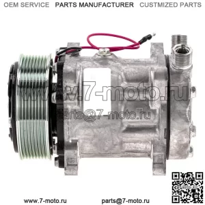Новый компрессор кондиционера Sanden SD7H15 OEM 4711 с муфтой PV8
