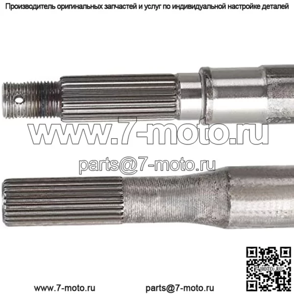 Задний мост EZGO TXT со стороны водителя/пассажира заменяет OEM 20377G11/20377G12 (подходит для электрического гольф-кара TXT 1994-2013 гг.) - Image 4