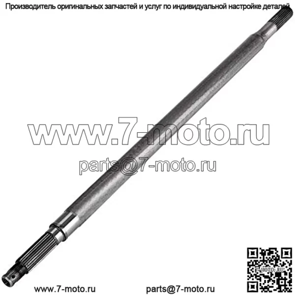 Задний мост EZGO TXT со стороны водителя/пассажира заменяет OEM 20377G11/20377G12 (подходит для электрического гольф-кара TXT 1994-2013 гг.) - Image 5