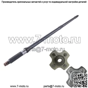 Задняя ось и ступицы Honda TRX 420 500 520 Foreman Rancher 42311-HR3-A20