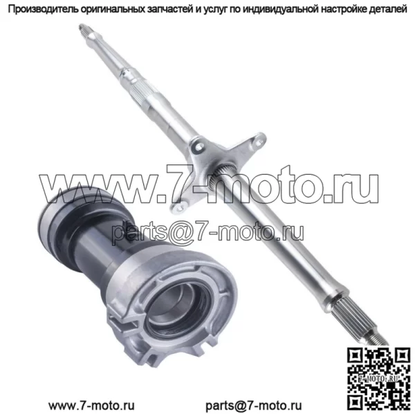 Задний мост и держатель подшипника Honda TRX 250X TRX 300EX Fourtrax Sportrax 87-09