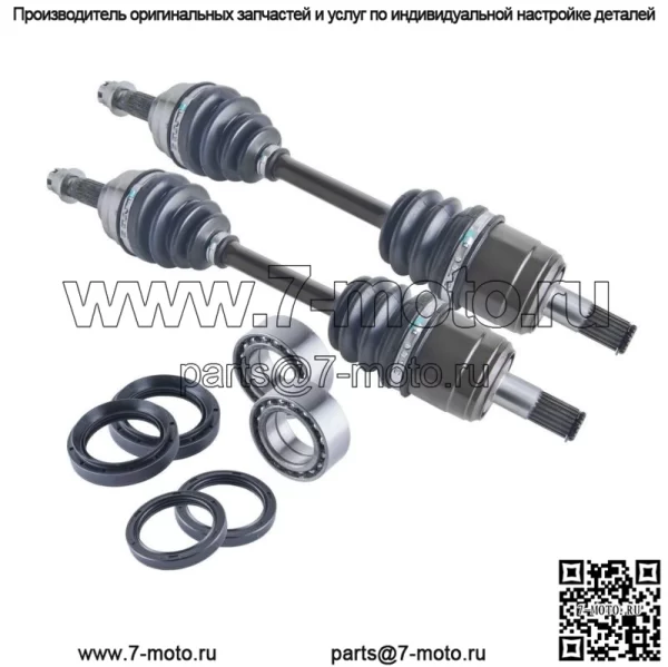 Комплект подшипников и уплотнений ступиц переднего моста Honda TRX 350 Rancher 2000 2001-2005 гг.