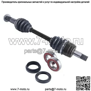 Yamaha Grizzly Kodiak передняя правая ось CV и комплект ступичных подшипников 450 2003-2007 гг.