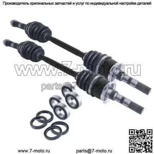Комплект подшипников и уплотнений ступиц переднего моста CV Kawasaki Mule 2510 3010 4010