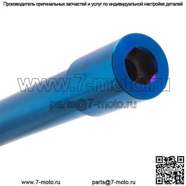 Изготовленная на заказ титановая ось и болт переднего колеса TC4 для Talaria XXX - Image 5