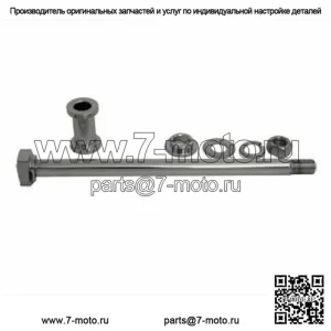 Комплект задних хромированных проставок для оси Harley Ironhead Sportster Model K 1952-78 (Для: Harley-Davidson)