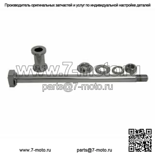 Комплект задних хромированных проставок для оси Harley Ironhead Sportster Model K 1952-78 (Для: Harley-Davidson)
