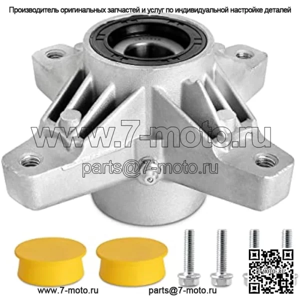 918-04426 Шпиндель подходит для газонокосилки Cub-Cadet, 618-3129 Узел шпинделя для газонокосилки Cub-Cadet Z Force Enforcer 44 дюйма, 48 дюймов, 50 дюймов, 54 дюйма, 60 дюймов, газонокосилки с нулевым поворотом, газонокосилки MTD Cub-Cadet GT2544. - Image 2