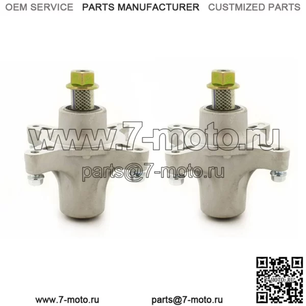 2 шпинделя в сборе подходят для 42-дюймового TimeCutter ZS4200 MX4260 SS4235 SWX4250 ZX4275T