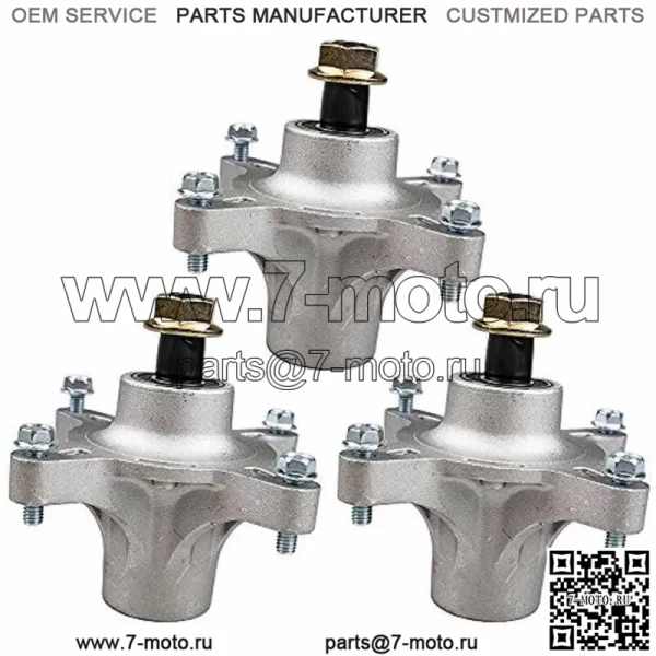 Набор из 3 шпинделей для 42-дюймовой деки Exmark Quest Timecutter SS 4235 SS4225