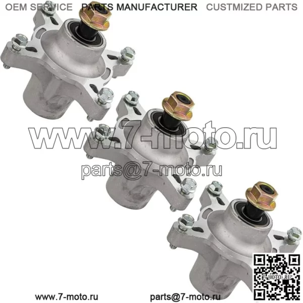 Набор из 3 шпинделей в сборе для Exmark TimeCutter SS5000 5060 4235 4260