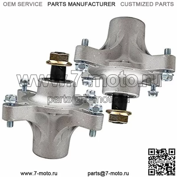 Набор шпинделей из 2 оправок Exmark 50–54 дюйма Deck Timecutter 5000 5060 SS4225 SS4235