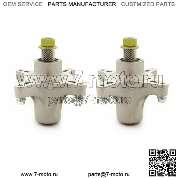 2 шт. шпинделя в сборе подходят для 50-дюймового резака Time Cutter SS5000 74637 74731 2014 2015 2016