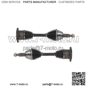 2 ПЕРЕДНИХ ПРИВОДНЫХ ВАЛА для CHEVROLET SILVERADO1500 / GMC SIERRA / 00-06 4WD