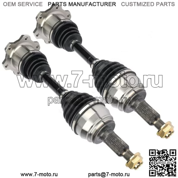 Передний мост CV для Tahoe GMC Sierra 1500 Suburban 1500 4WD 6 LUG (для: Silverado 1500) - Image 3