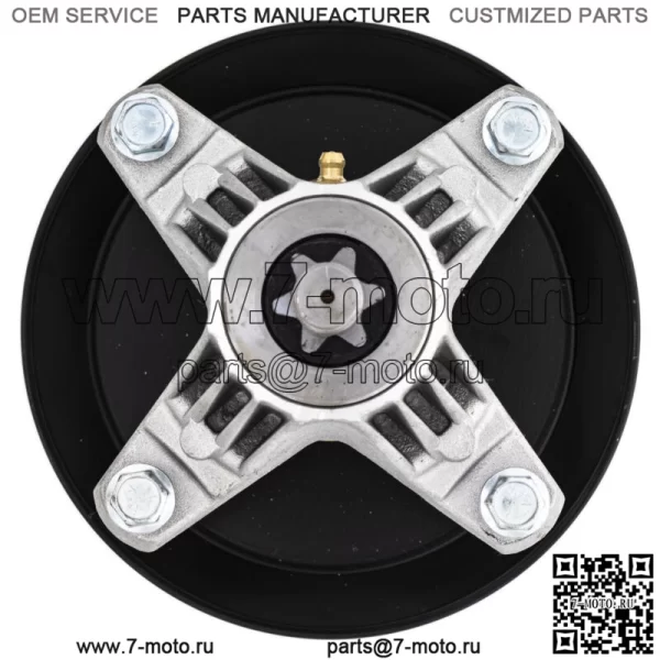 Набор шпинделей деки косилки для Cub Cadet FAB RZT-L46 RZT-S46 RZTS46 KH ZT1-46, 2 шт. - Image 4