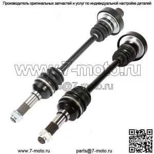 Задние оси CV левый + правый для 2004-07 Yamaha Rhino 660 06-09 Yamaha Rhino 450 4x4 (подходит: Yamaha Rhino 660)