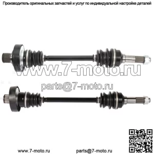 Для 2006-2009 Yamaha Rhino 450 YXR450FA 4x4 2 шт. задние мосты ШРУС (подходит: Yamaha Rhino 660)