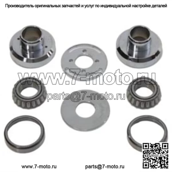 Чашечки для горловины Встроенные внутренние стопоры вилки Wide Glide Springer Chopper Harley 36+ (Для: Harley-Davidson)