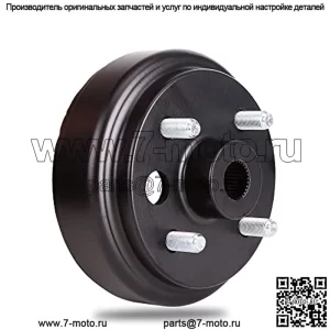 Ступица тормозного барабана тележки для гольфа в сборе для EZGO 1991-up с 4-тактными газовыми двигателями, замена OEM 21807-G1 21807G1 41843-94