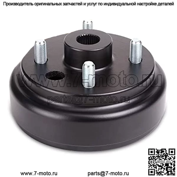 Тормозной ступичный барабан для 4-тактных газовых двигателей EZGO TXT, RXV, Marathon, Medalist, Shuttle 4/6, ST Express/Sport II, MPT, Workhorse, OEM# 21807-G1 21807G1 41843-94