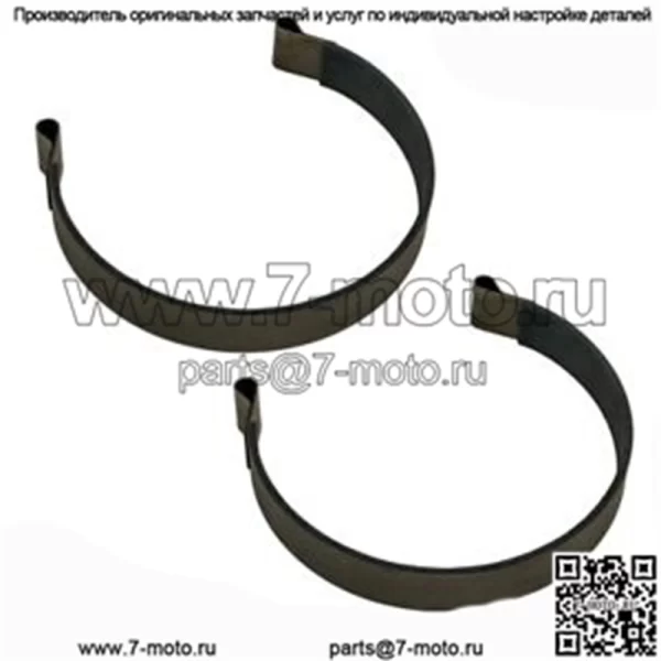 2PK Оригинальная тормозная лента Scag Advantage Turf Tiger Sabre Tooth OEM в сборе 481601
