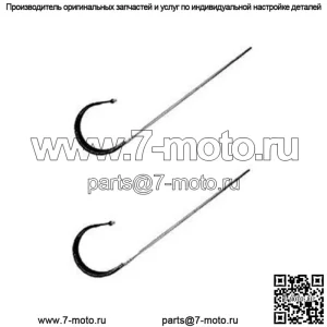 350967R21 Две клепаные тормозные ленты с жаткой для накладок