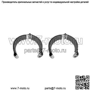 216775 Набор из 2 тормозных лент трактора подходит для Allis Chalmers B 1B C CA