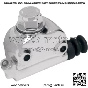 Хромированный задний главный тормозной цилиндр  41761-58 Harley FL FX 58-72 (Для: Harley-Davidson)